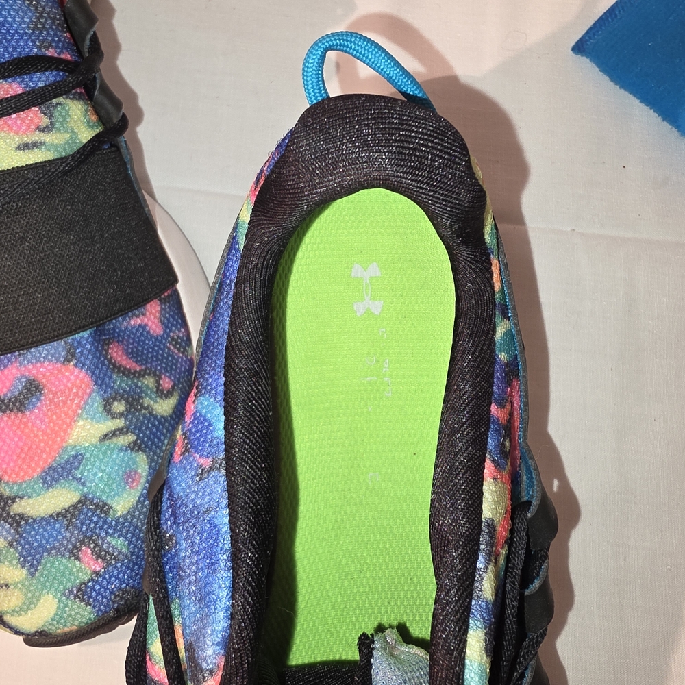 Under Armour "Charged Breathe" Multicolor Athletic Shoes for Women - Picture 6 of 9
